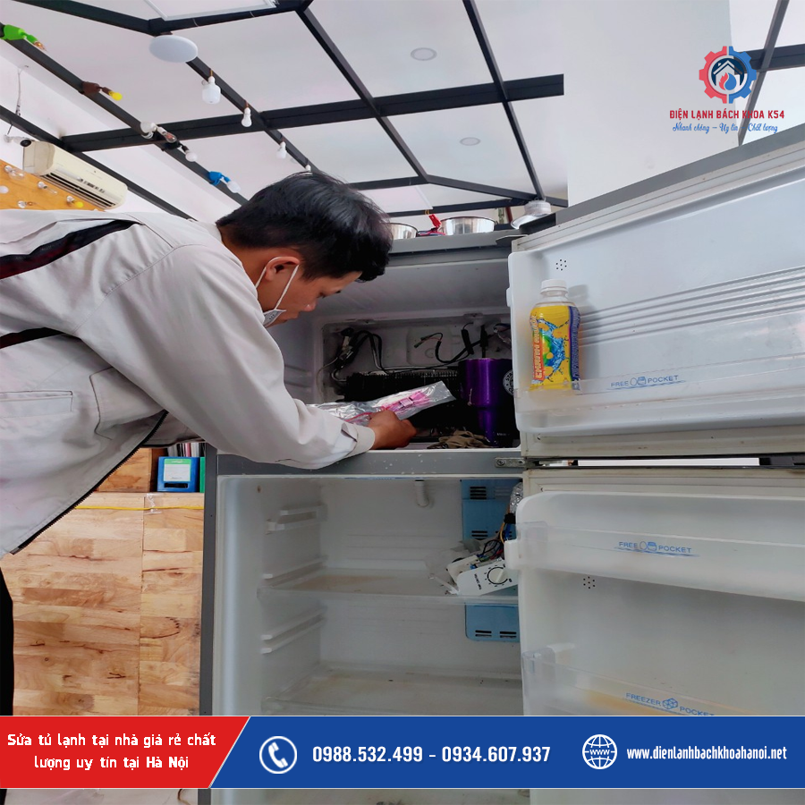 Sửa tủ lạnh tại nhà giá rẻ chất lượng uy tín tại Hà Nội