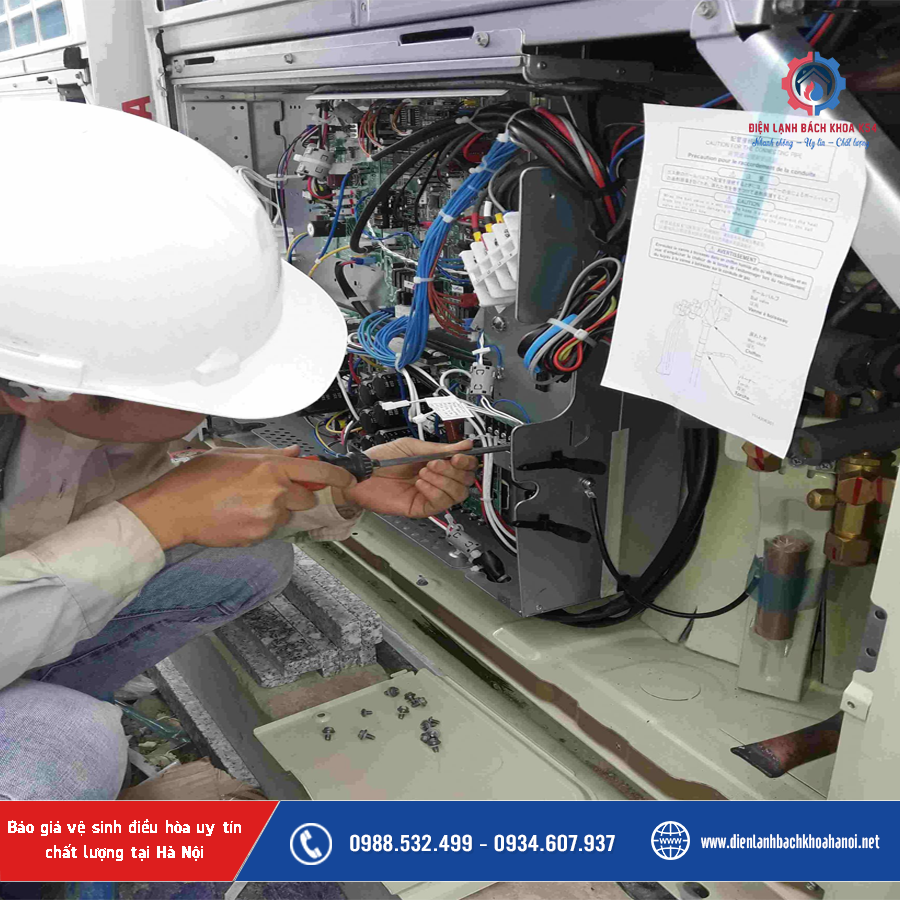 Báo giá vệ sinh điều hòa uy tín chất lượng tại Hà Nội